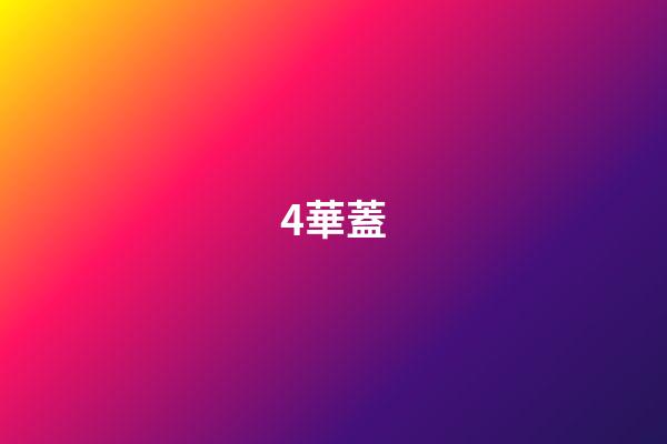 4.華蓋