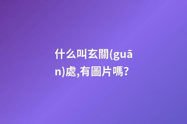 什么叫玄關(guān)處,有圖片嗎？