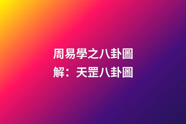 周易學之八卦圖解：天罡八卦圖