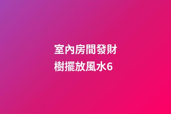 室內房間發財樹擺放風水6