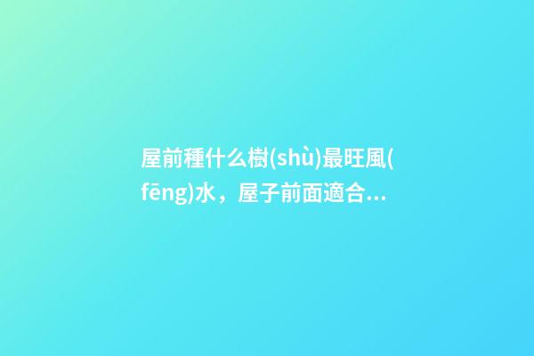屋前種什么樹(shù)最旺風(fēng)水，屋子前面適合種什么樹(shù)