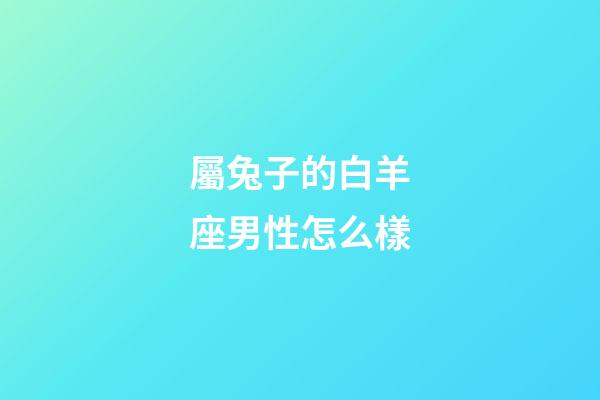 屬兔子的白羊座男性怎么樣-第1張-星座運勢-玄機派