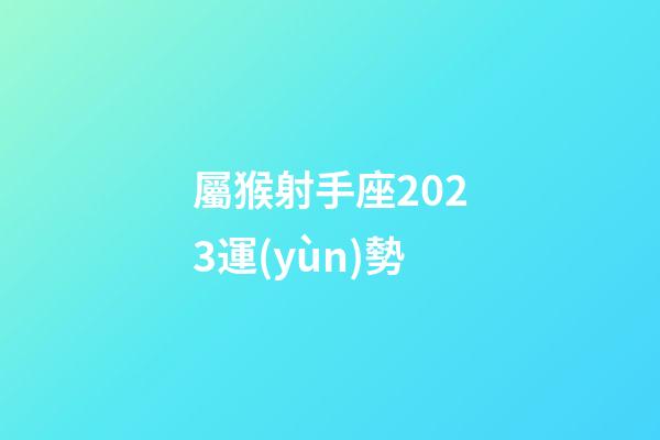 屬猴射手座2023運(yùn)勢-第1張-星座運(yùn)勢-玄機(jī)派