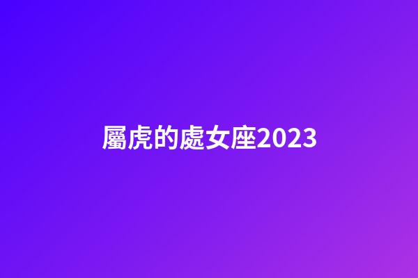 屬虎的處女座2023-第1張-星座運勢-玄機派