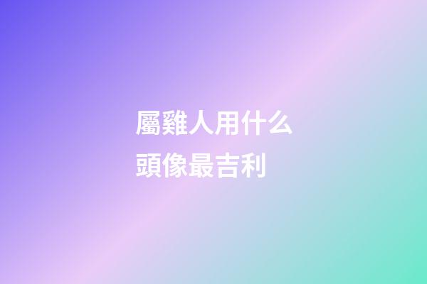 屬雞人用什么頭像最吉利