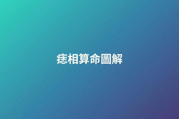 痣相算命圖解